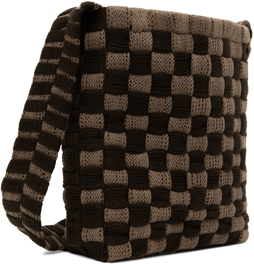 Isa Boulder Brown Handweave Bag
