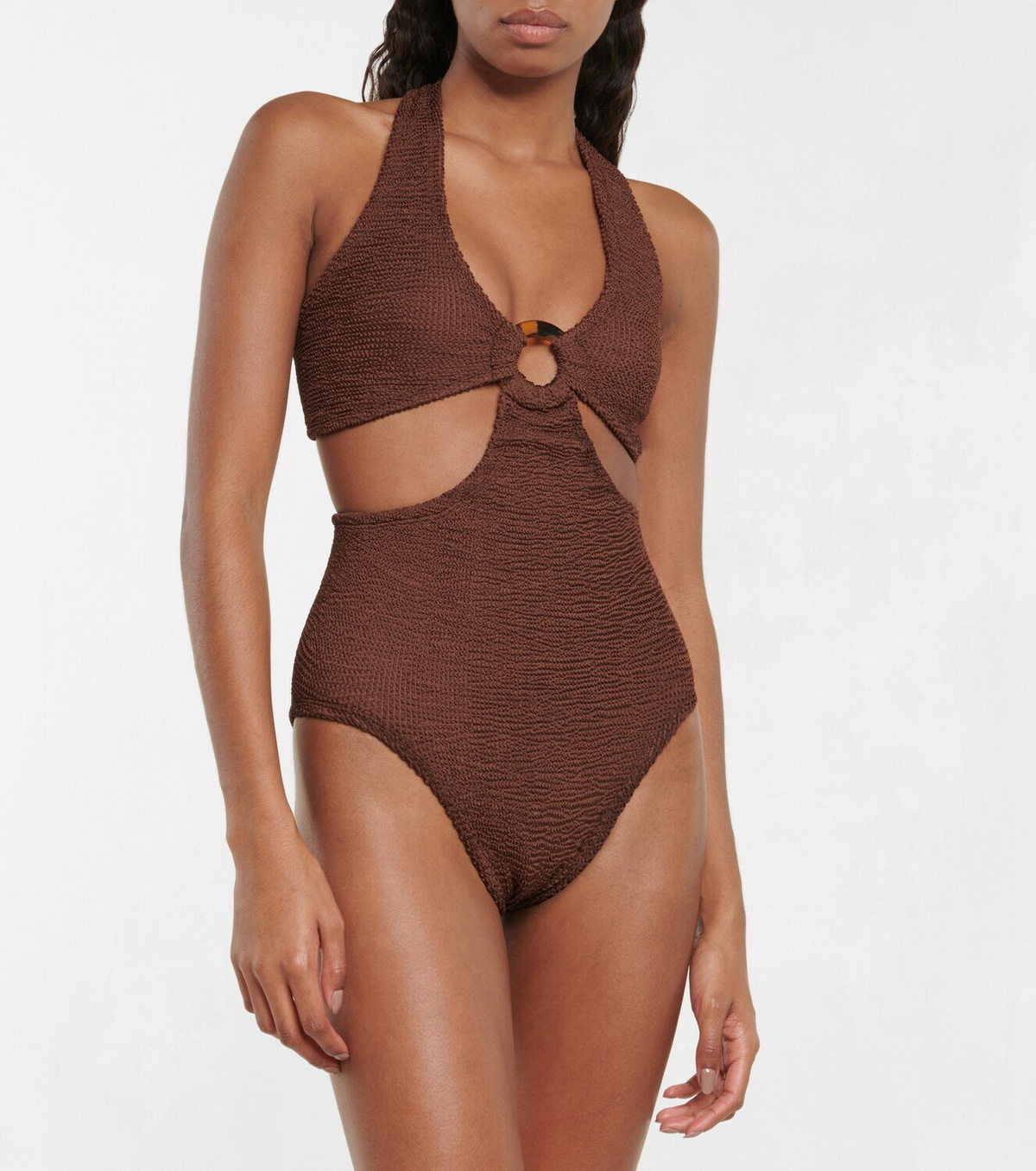 新品❣️【Hunza G】フンザジー Ursula ホルターネック水着 Hunza G Hunza G Ursula Swim Black - I Heart Hanalei Beach
