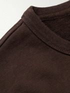 Onia - Stretch Cotton-Jersey Sweatshirt - Brown