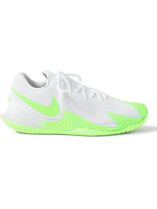 Photo: NIKE TENNIS - NikeCourt Zoom Vapor Cage 4 Rubber and Mesh Tennis Sneakers - White