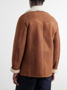 Fortela - Shearling Jacket - Brown