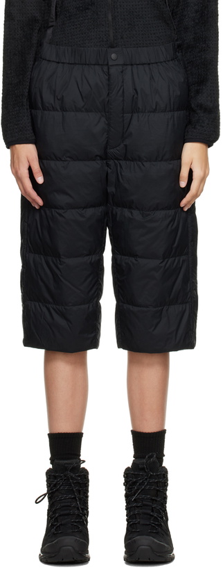 Photo: Goldwin Black Side Open Down Shorts