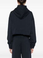 GANNI - Organic Cotton Cropped Hoodie