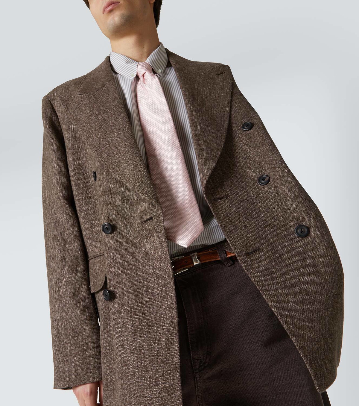 Our Legacy Sharp DB linen and cotton blazer Our Legacy
