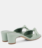 Manolo Blahnik Lolloso 50 bow-detail leather mules