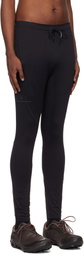 POST ARCHIVE FACTION (PAF) Black On Edition Long Leggings
