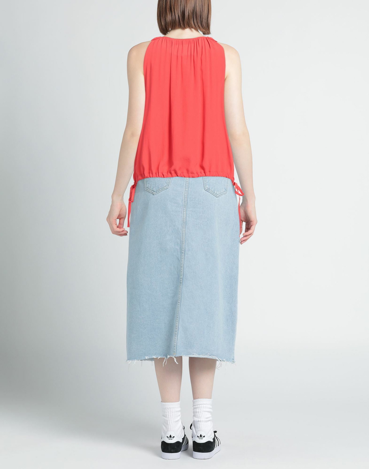 Jucca Womens Top in Tomato red