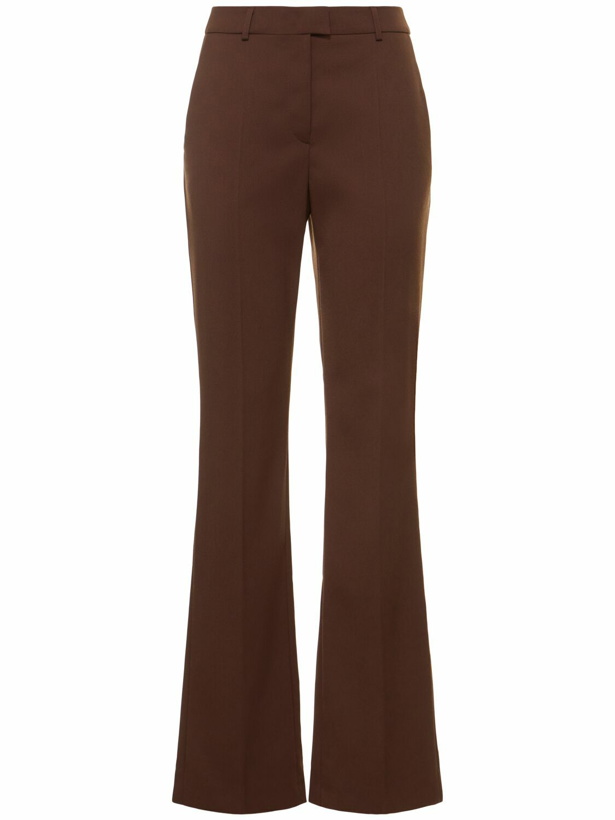 Photo: THE ANDAMANE Gladys Wool Blend Straight Pants