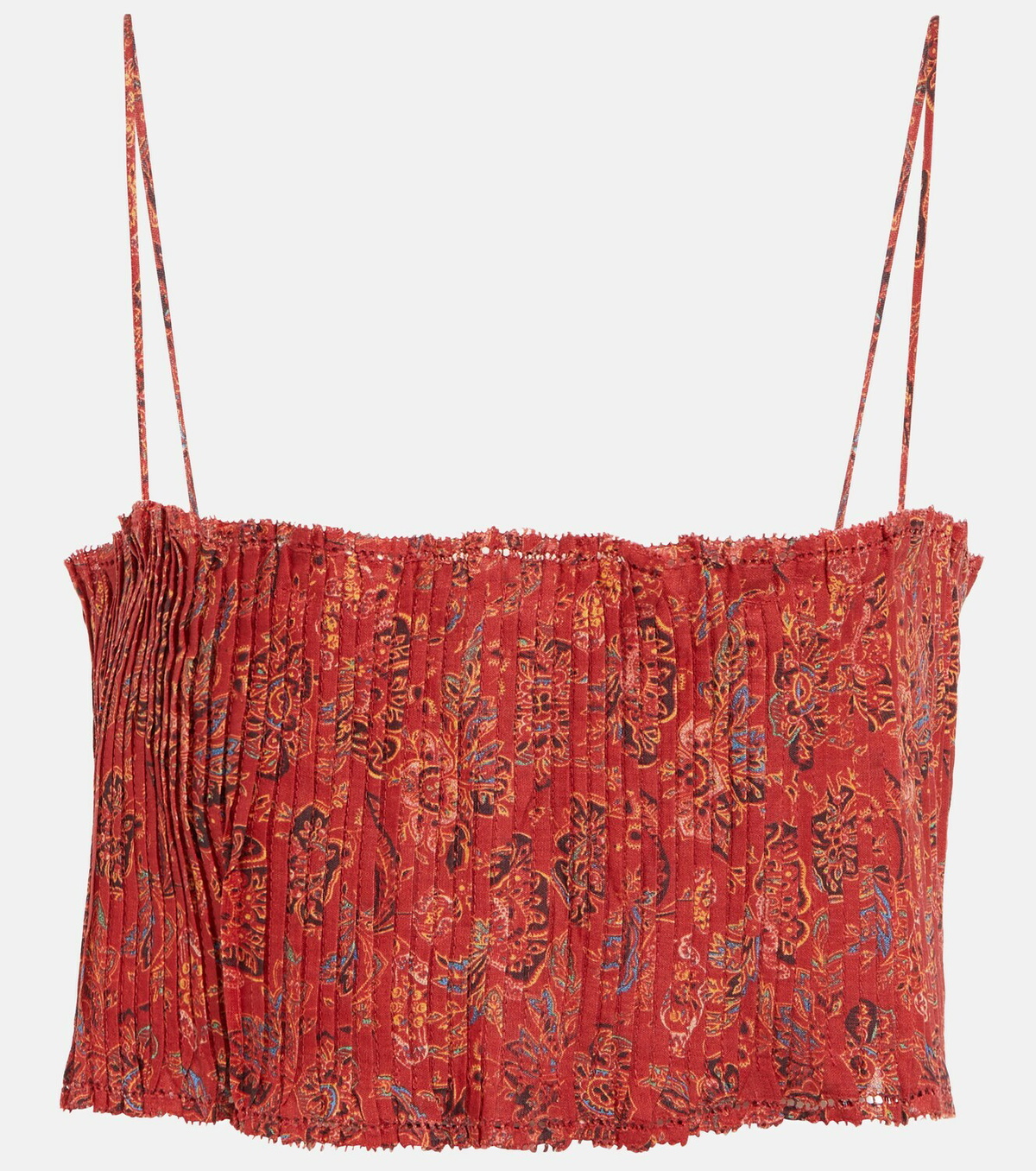 SIR - Allegra floral ramie crop top