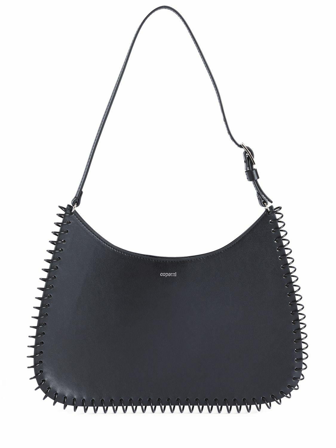 COPERNI - Spiral Leather Shoulder Bag Coperni