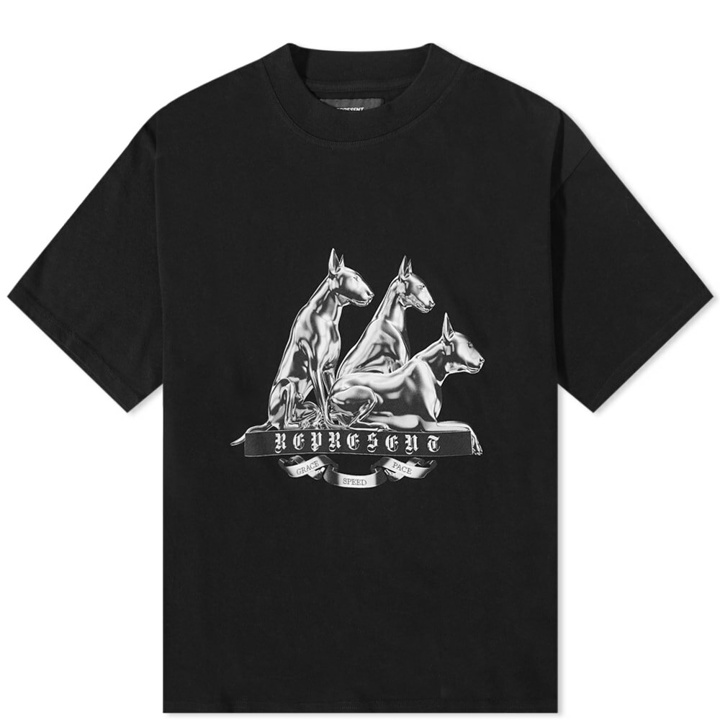 Photo: Represent Men's Bullterrier T-Shirt in Jet Black