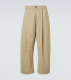 Studio Nicholson Sorte cotton wide-leg pants