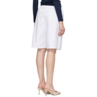FLORE FLORE White Josephine Bermuda Shorts