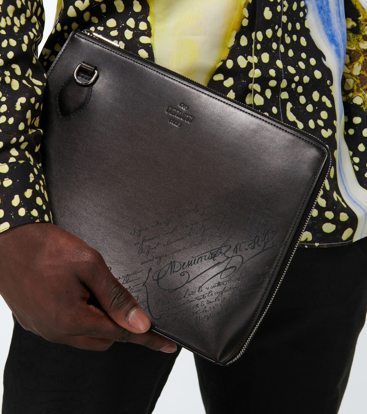 Berluti Nino Volume leather pouch Berluti