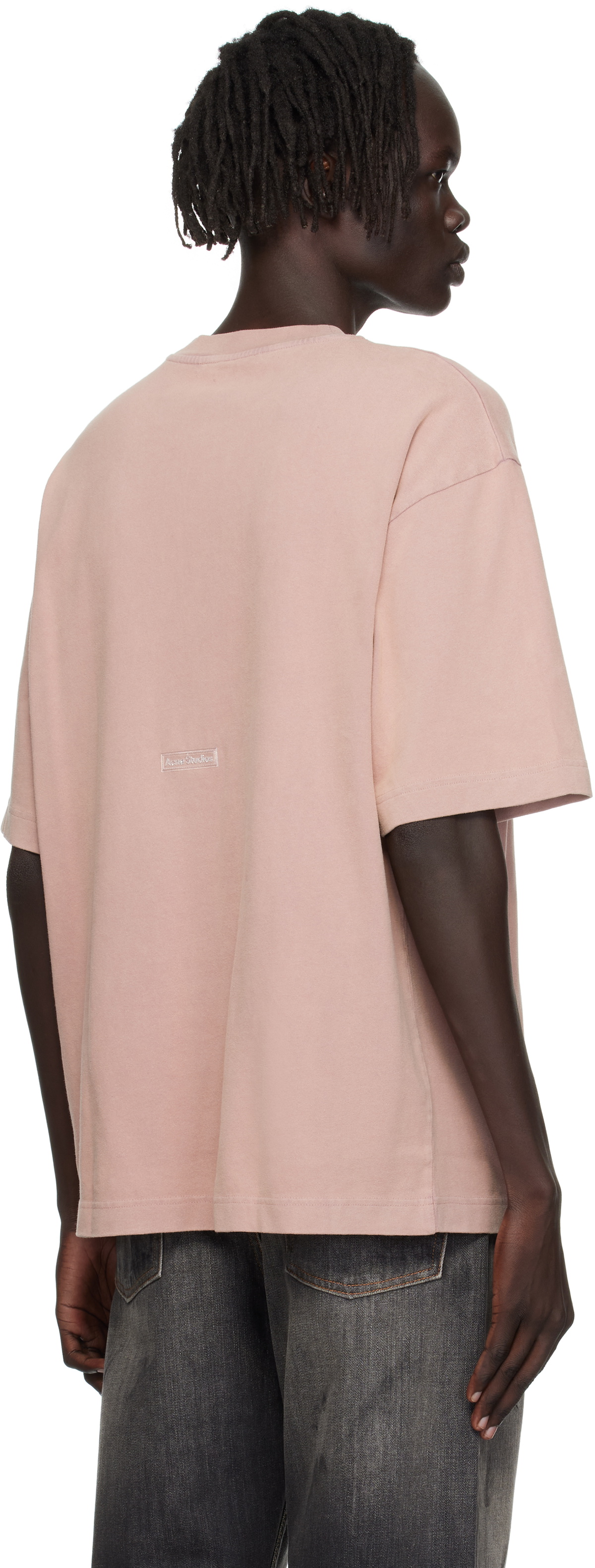Acne Studios Pink Short Sleeve T-shirt