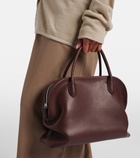 The Row Agnes 12 leather top-handle bag