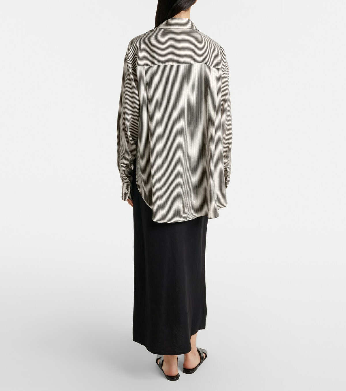 Velvet Beka linen maxi skirt