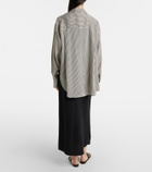 Velvet Beka linen maxi skirt