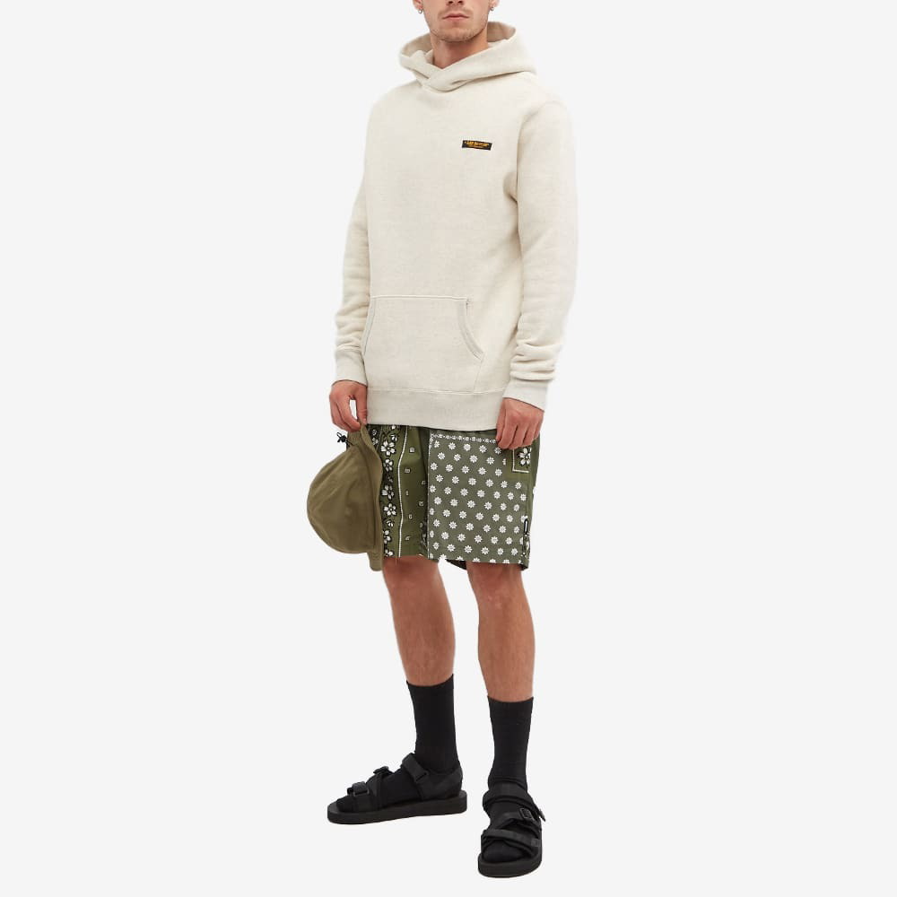 Neighborhood Men's Bandana Chopped Short in Olive Drab Neighborhood