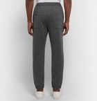 Barena - Tapered Wool-Blend Jersey Sweatpants - Dark gray