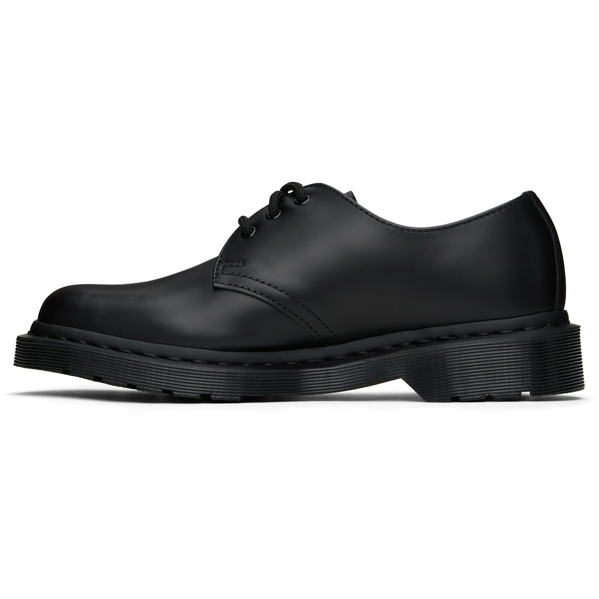Dr. Martens Black 1461 Mono Smooth Leather Oxford Derbys