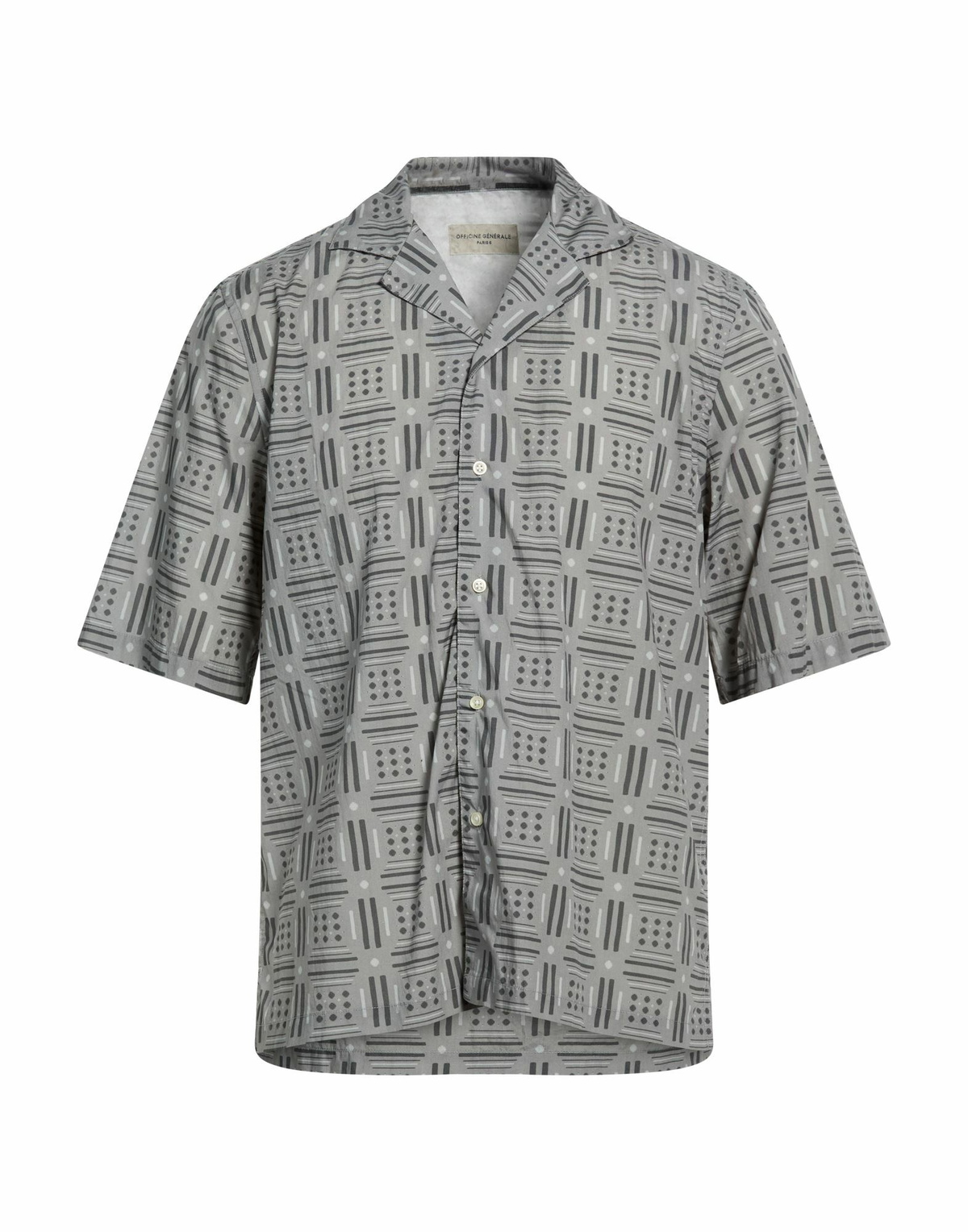 Officine Générale Mens Shirt Light in Grey