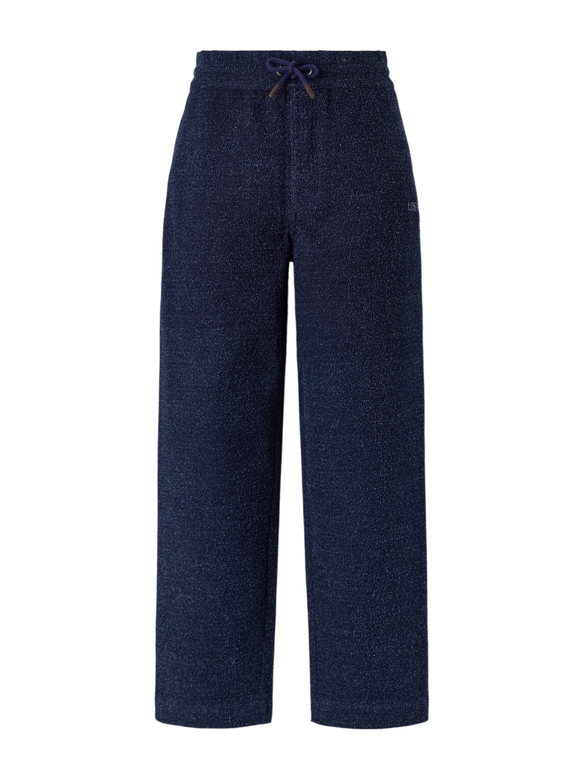 LOEWE - Wide-Leg Pleated Wool-Twill Trousers - Blue Loewe