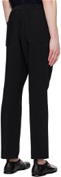 CFCL Black Washi Garter Trousers