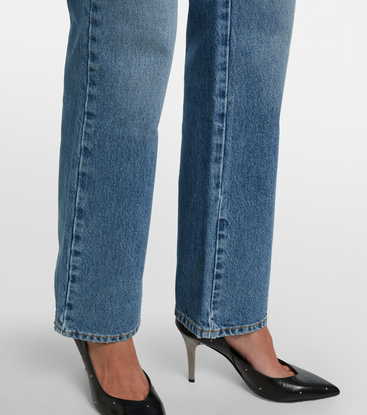 Isabel Marant Dromie mid-rise straight jeans