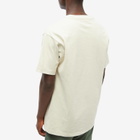 Taikan Men's Plain Heavyweight T-Shirt in Cream