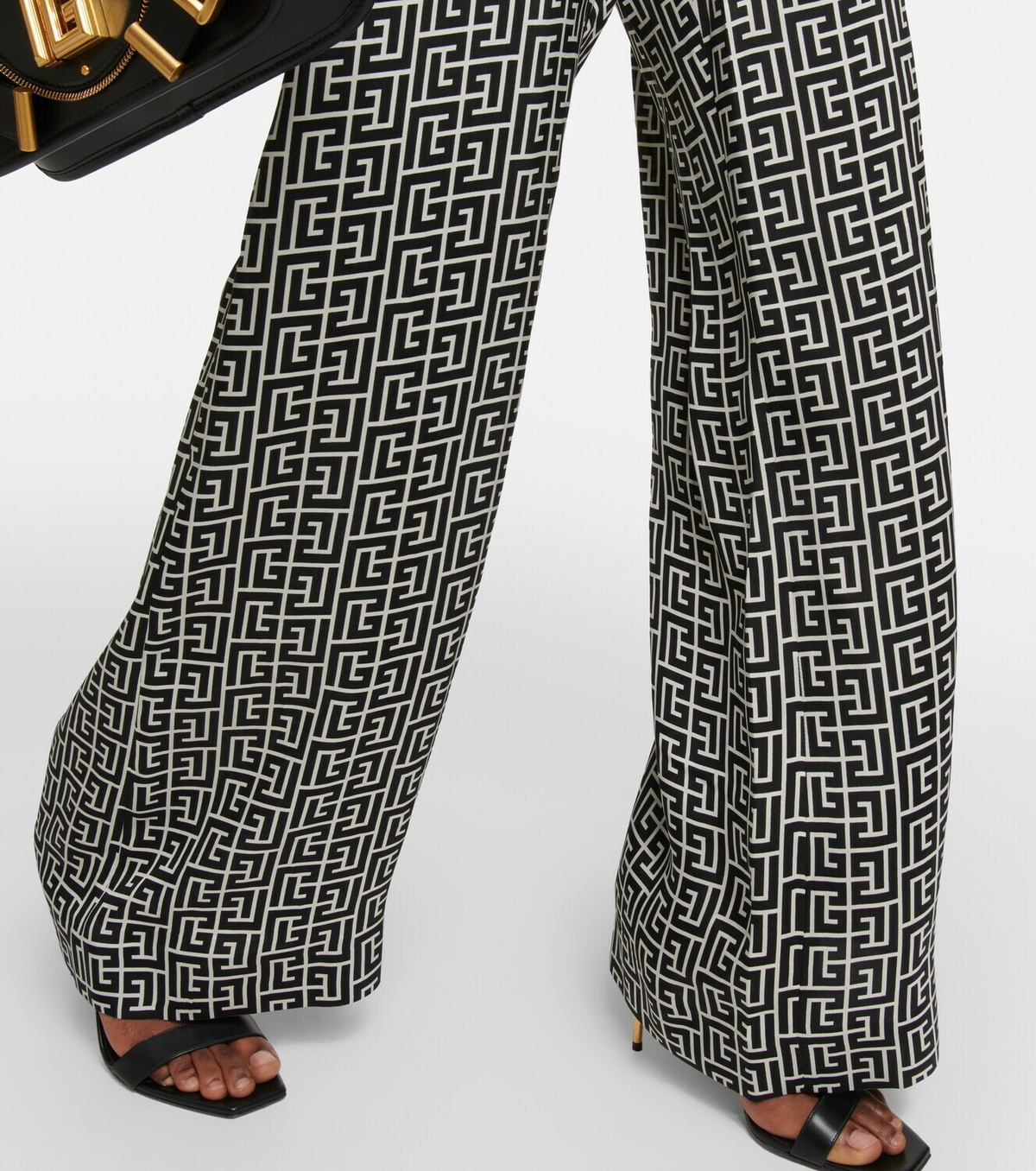 Balmain Monogram wide-leg pants Balmain