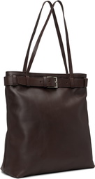 St. Agni Brown Belt Detail Tote
