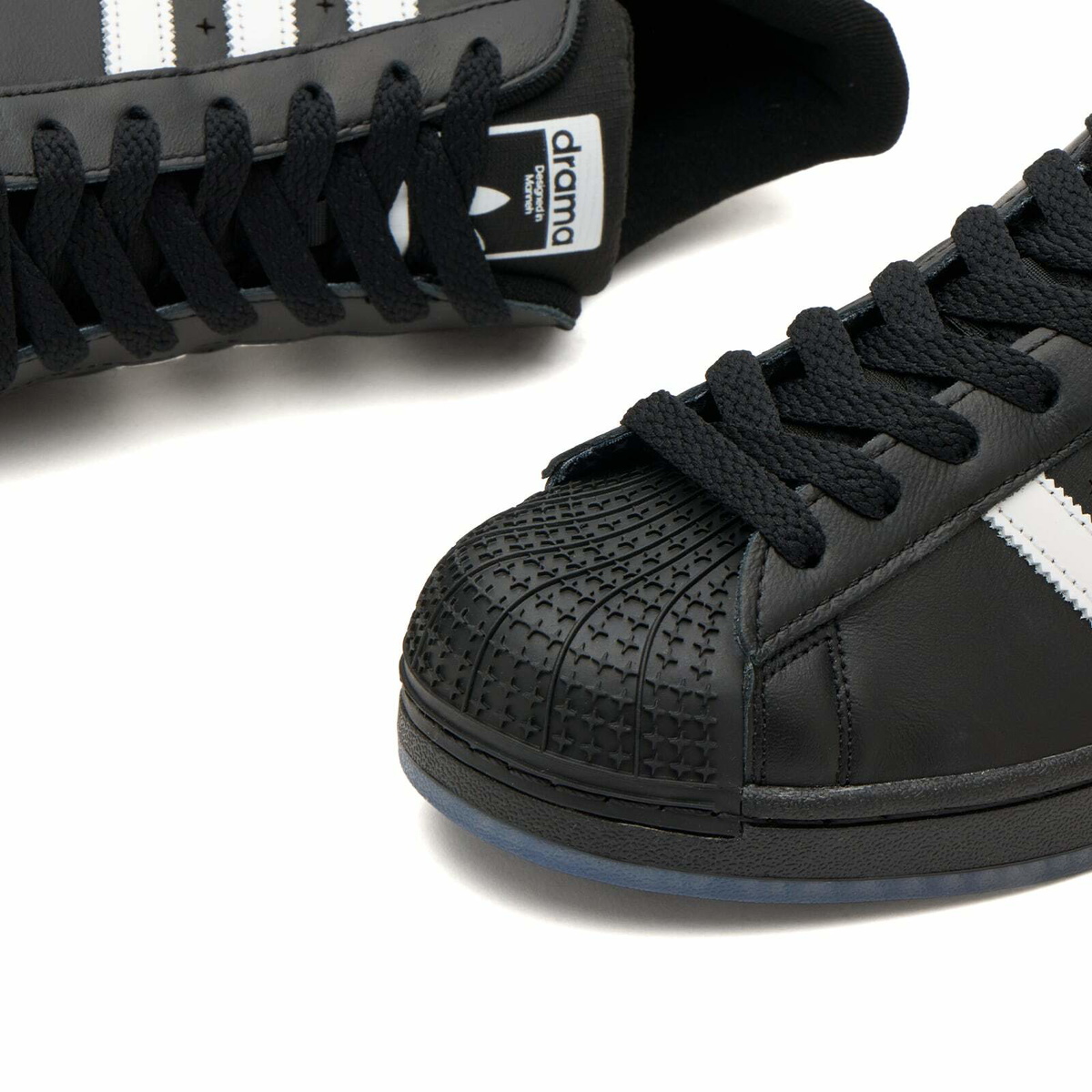 Adidas x Drama Call Superstar Sneaker in Black