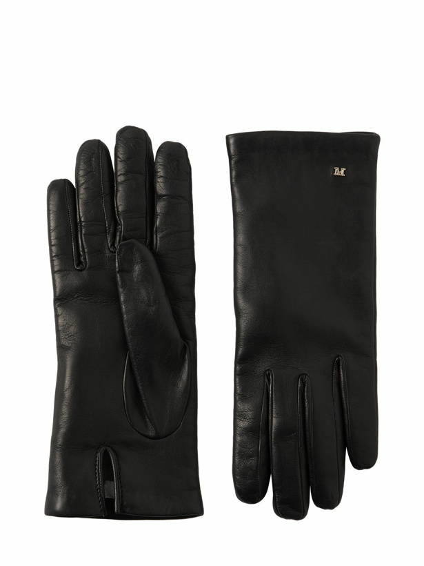 Photo: MAX MARA - Spalato Smooth Leather Gloves