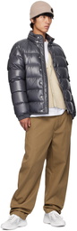 Moncler Gray Gourette Down Jacket