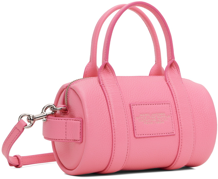 Marc Jacobs Pink 'The Leather Mini' Duffle Bag