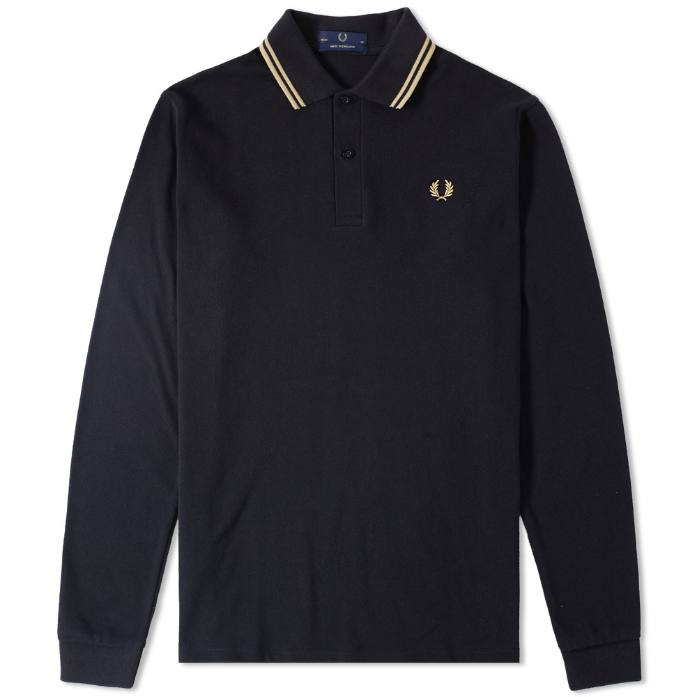 Photo: Fred Perry Reissues Long Sleeve Original Twin Tipped Polo