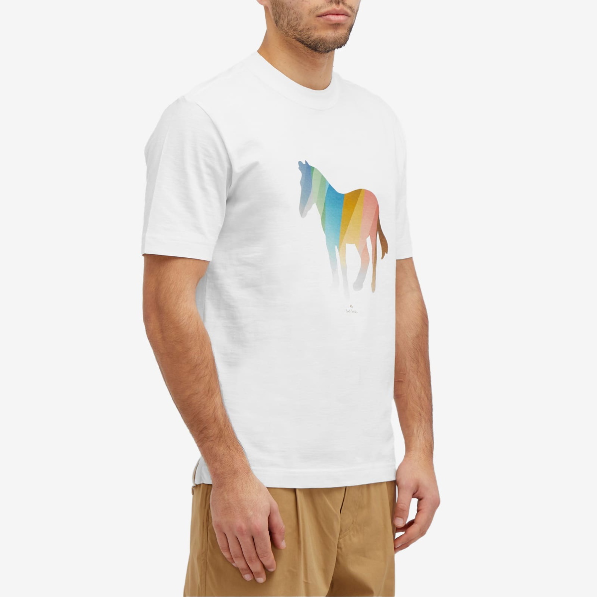 Paul Smith Men s Broad Zebra T Shirt In White Paul Smith paul-smith-men-s-broad-zebra-t-shirt-in-white-paul-smith