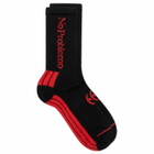 No Problemo Women's Sock in Black 
