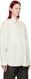 LEMAIRE Off-White Welt Pocket Shirt