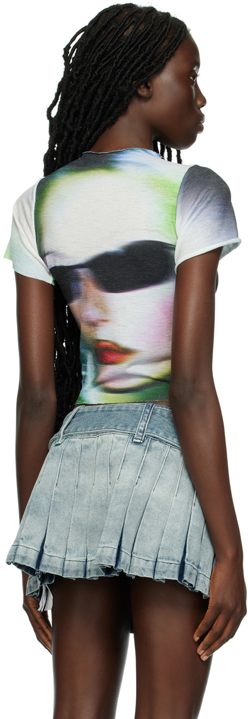 1XBLUE SSENSE Exclusive Multicolor Piracy T-Shirt