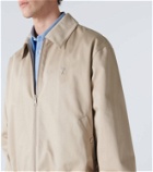 Ami Paris Cotton-blend blouson jacket