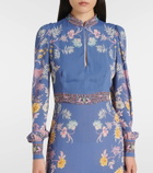 Etro Floral midi dress