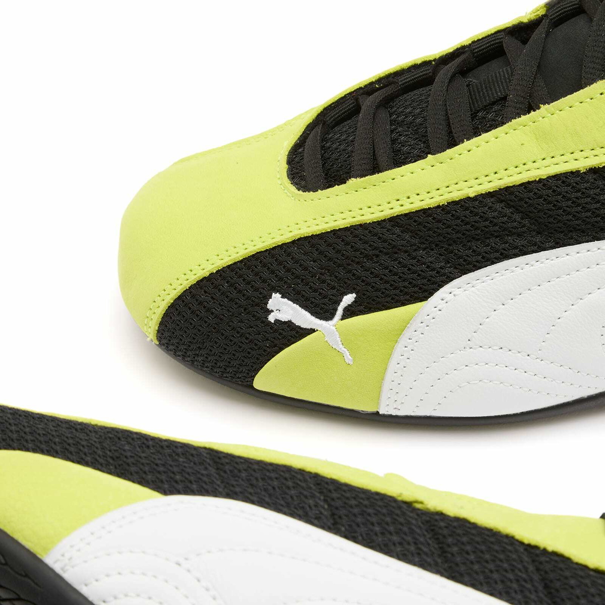 Puma Speedcat Plus Sneaker in Lime Smash/White