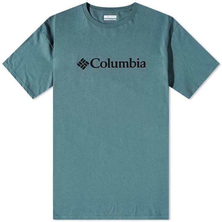 Photo: Columbia Men's CSC Basic Logo T-Shirt in Metal