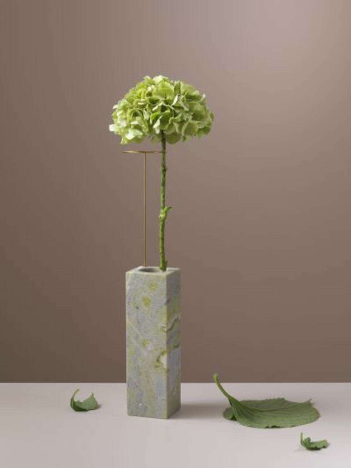 BLOC STUDIOS - N.2 Jade Marble Posture Vase