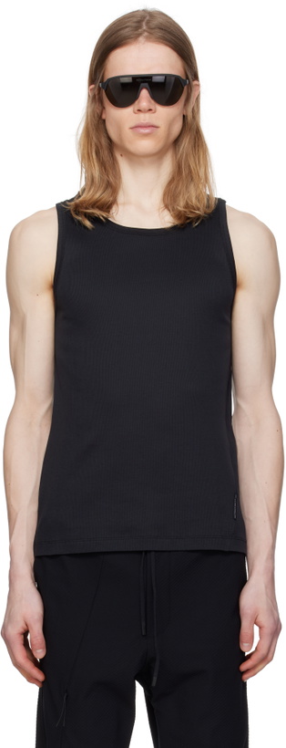 Photo: POST ARCHIVE FACTION (PAF) Black 8.0 Right Sleeveless Tank Top