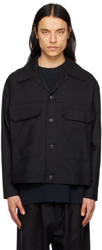 Photo: Lownn Black Workwear Jacket