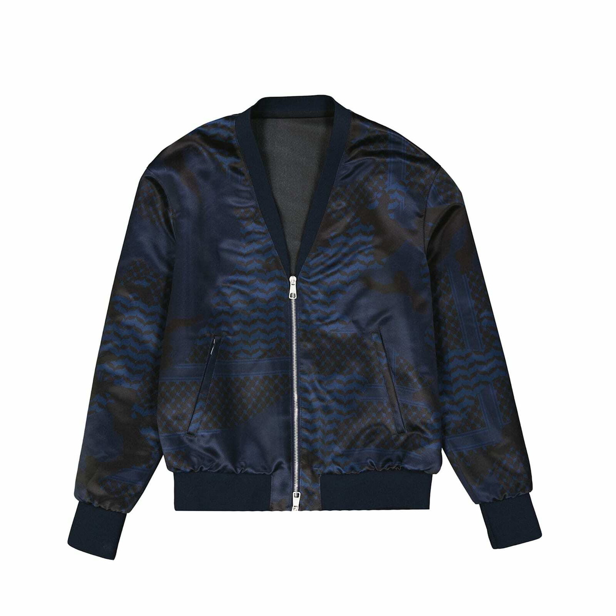 Neil Barrett Black Boxy Fit Cotton Blend 4-Button Jacket