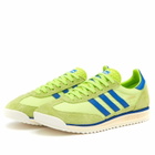 Adidas Sl 72 Rs Sneaker in Solar Slime/Team Royal Blue/Pulse Lime